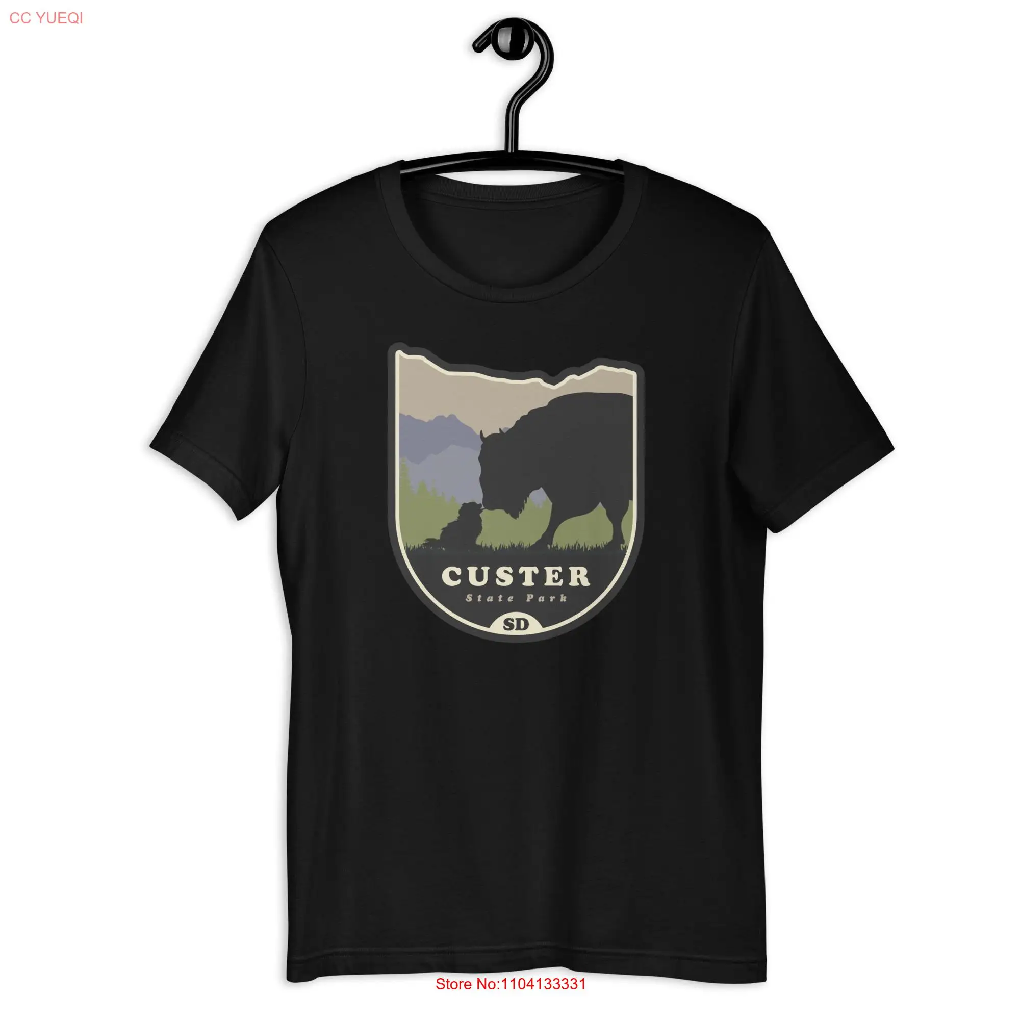 Dog Owners t shirt Custer State Park long or short sleeves