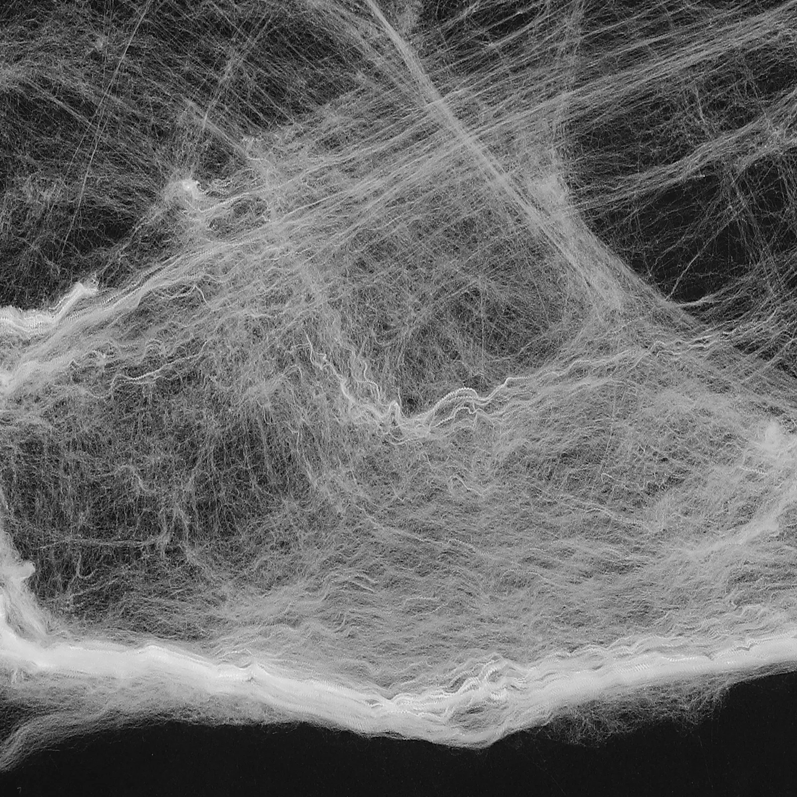 2Pcs Glow in Dark Halloween Spider Web Lightweight Easy Setup Indoor Outdoor Creepy Decor Plastic Spiders Small
