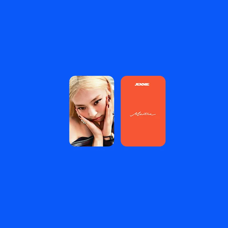 Kpop Idol JENNIE Album MANTRA MCD-fotokaarten
