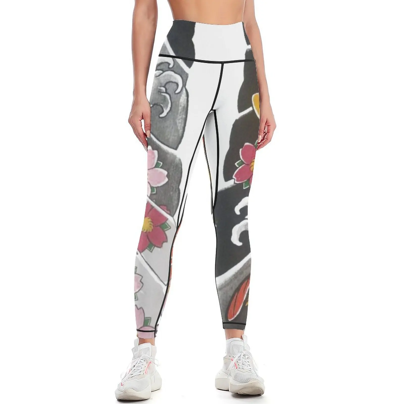 

Koi x Sakura Leggings flared active wear Womens Leggings