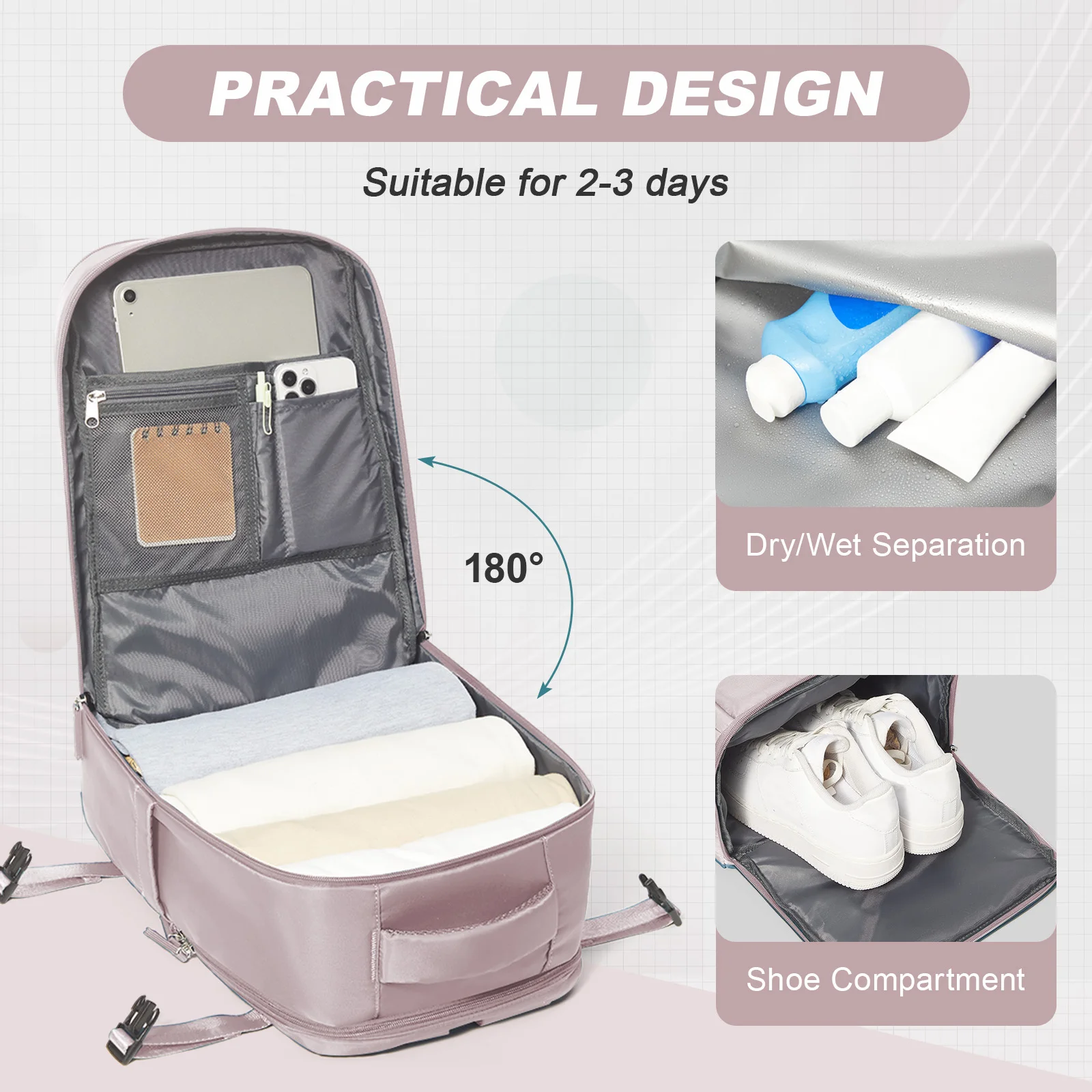 Thumbnail 4 - #6 Trending Cabin Luggage Backpack Right Now