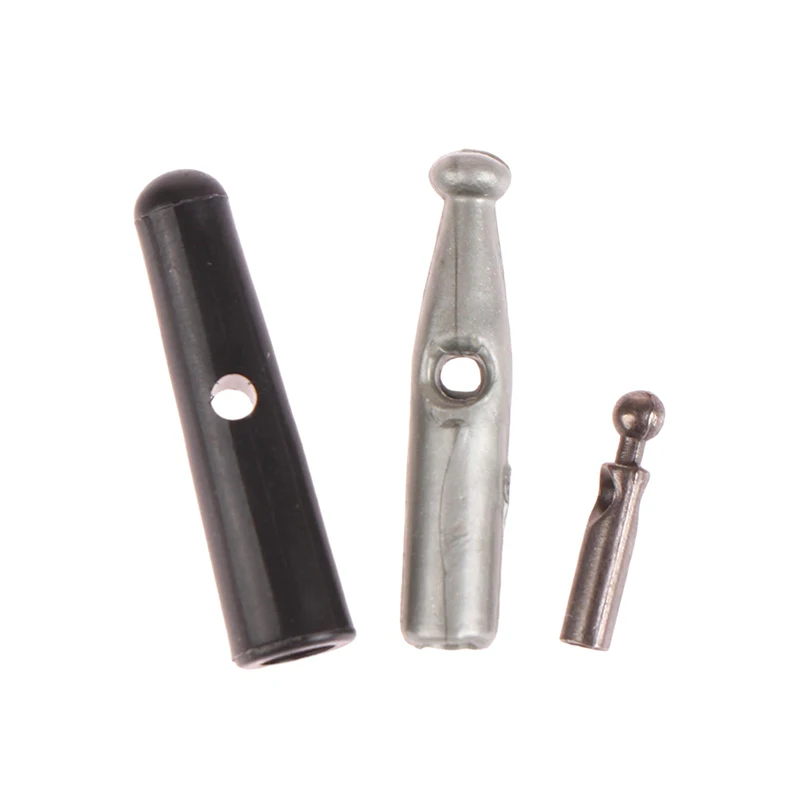 10pcs Folding Umbrella Bones Cover Metal Parts Components Metal Umbrella Tail Beads Umbrella Tail Bead Tool Parts