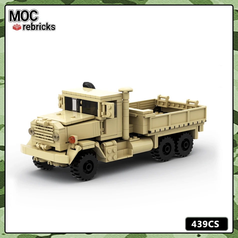 

Military Series MOC Bricks M939 - 6x6 US Army Truck Soldier Weapon Building Block Model DIY Kids Toys Birthday Gifts