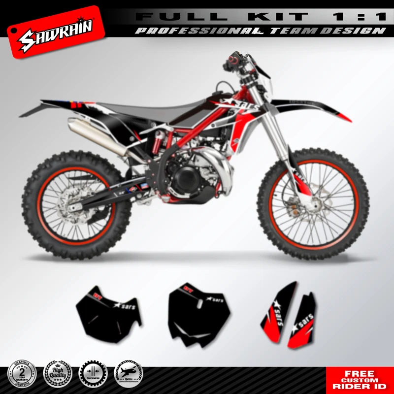 

Sawrain Motorcycle Protection Sticker Background Custom Team Graphics Decals Kit For Beta Xtrainer 2020 2021 2022 007