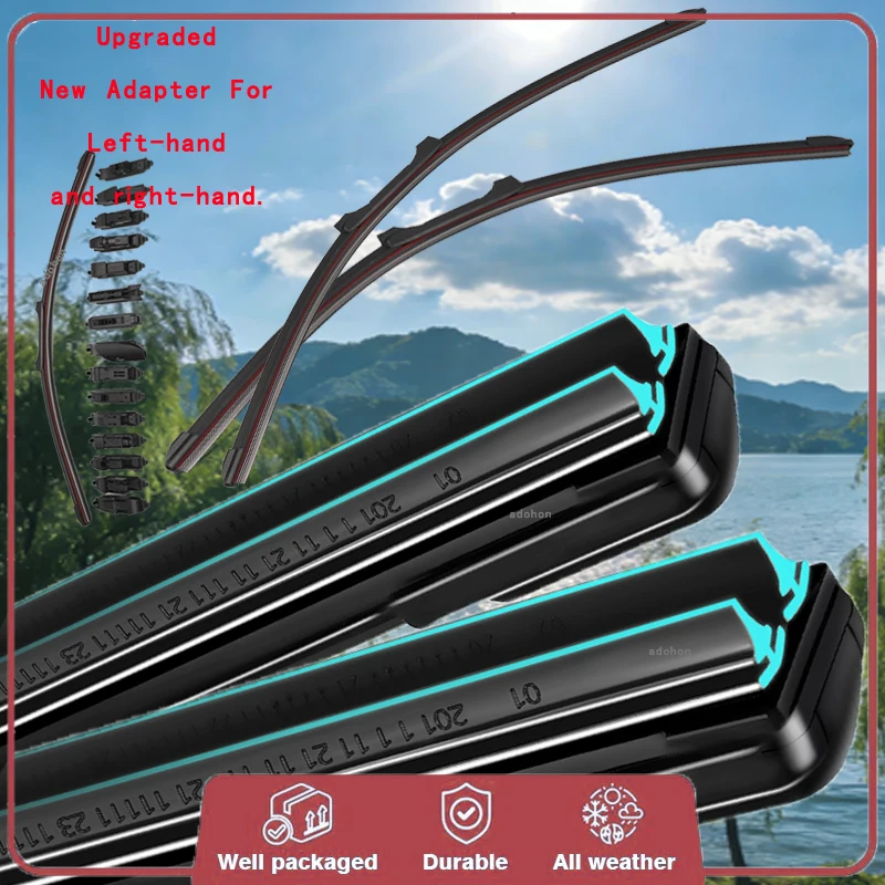 

Для VW FOX 6X 5Z 2003-2023: Щетки стеклоочистителя лобового стекла, аксессуары для мойки, очистка окон