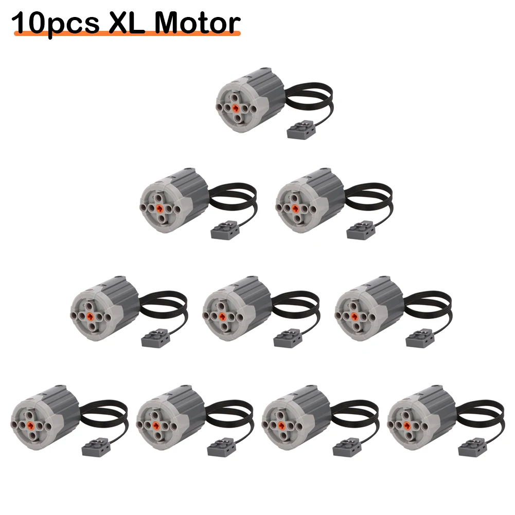 Power Functies M L XL Motor Servomotor Technisch onderdeel 8882 8883 88003 88004 MOC Bouwsteenspeelgoed Compatibel met Legoeds-auto