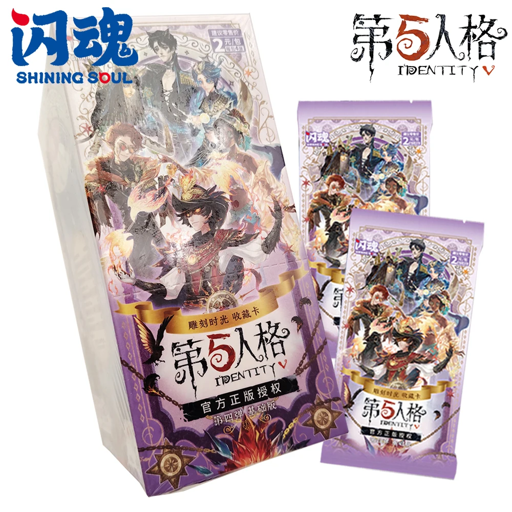 SHINING SOUL Tarjetas Coleccionables Originales Identity V Personajes Populares Micro Fear 1V4 Juguete del Personaje del Juego Mago Tarjetas Limitadas
