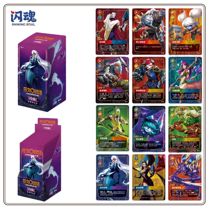 Tarjetas de Juego Originales Acg para Game Boy Advance: Riftbound: Trading LOL Battle TCG Album y Tarjetas Relacionadas - The Gloomist Vex Amibo Vi Hero