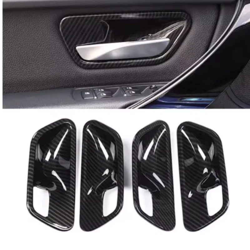 ABS Auto Innentürgriff Schüsselabdeckung Zierleiste Aufkleber Für BMW 3 4 Serie 3GT F34 F30 F36 M3 F80 F82 F83 2013-2019 Auto Zubehör ﻿