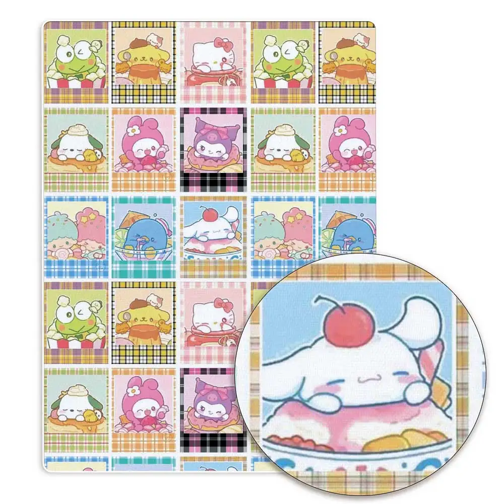 Hello Kitty 140x50CM Cartoon Polyester cotton fabric Patchwork Tissue Kid Home Textile Sewing Doll Dress Curtain cotton Fabric