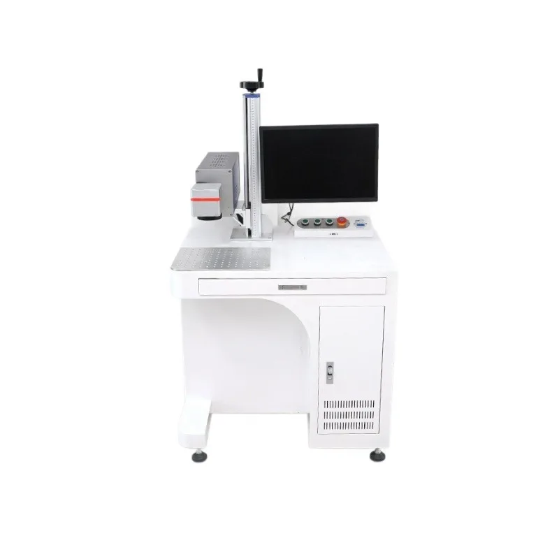 Desktop Laser Marking Machine Small Engraving Equipment for Stainless Steel Metal Plastic Aluminum Alloy CO2 Laser Marker