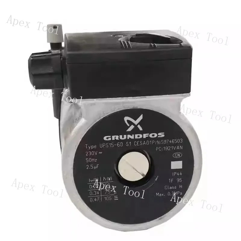 Gas Boiler Part Water Circulation Pump Motor for GRUNDFOS UPS15-60 230V 50Hz 2.5uF
