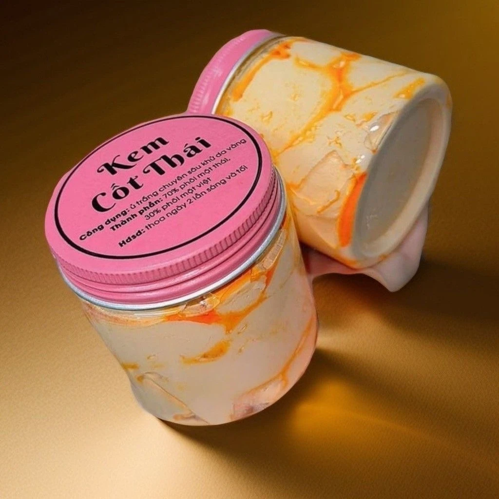 

Таиланд Kem Cot Thai Ri Dau Vang Cao Cap 200 г, антивозрастной, осветляющий и увлажняющий, безмасляный, нежирный для всех типов кожи