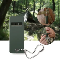 Outdoor survival whistle 3-Frequency Audio Whistle portable sentinel Safety Survival gadgets Camping Hiking Accessories Tool