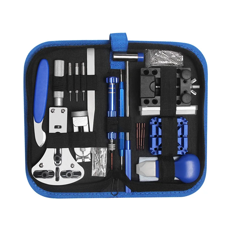 Complete 185Pcs Watch Maintenance Tool Kit, Durable Case Opening Tools & Screwdrivers for Watch Battery Change