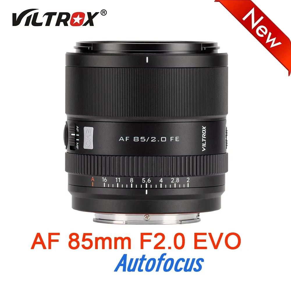 VILTROX AF 85mm F2.0 EVO FE Lens Prime Camera Lens Voor Sony FE Nikon Z Mount Mirrorless Mount camera's