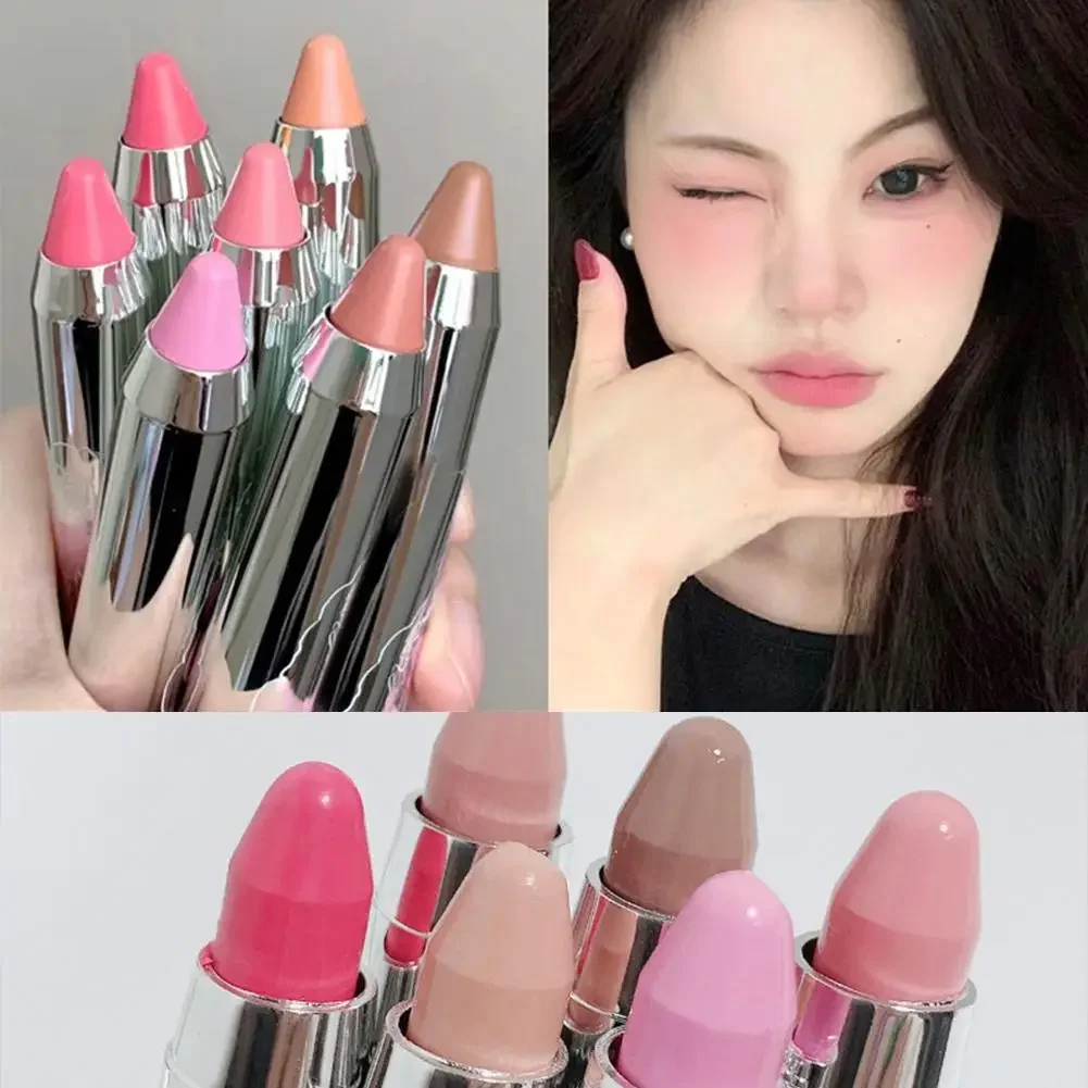 Blush Oogschaduw Potlood Wang Ogen Basis Contour Tint Gezicht Roze Stok Make-Up Zoete Korea Perzik Pen Rouge Cosmetisch Blush Meisje