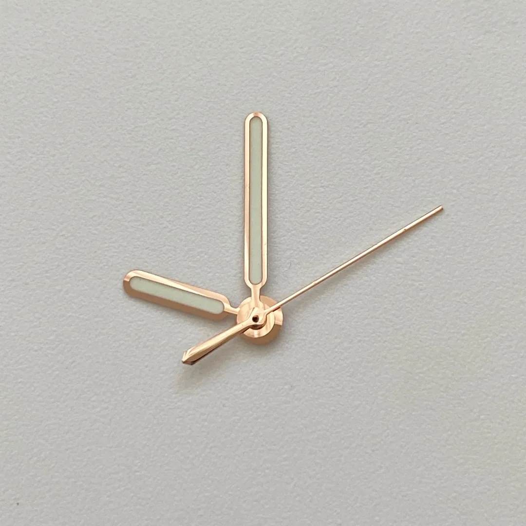 Relógio de mão agulha ajuste nh35/nh36 movimento verde luminoso acessórios modificação relógio alta qualidade