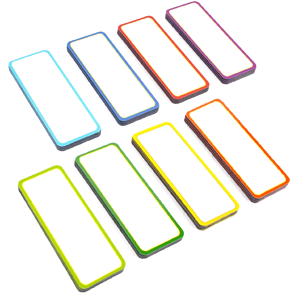 54 Pcs Magnet Magnetic Writable Tiles Label Sticky Labels Rewritable Magnets The Pet