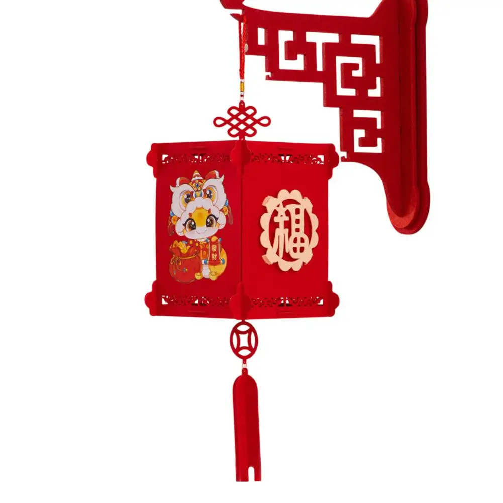 Auspicious Symbols Chinese New Year Lantern Decor Perfect for Creating a Cheerful Atmosphere During Celebrations