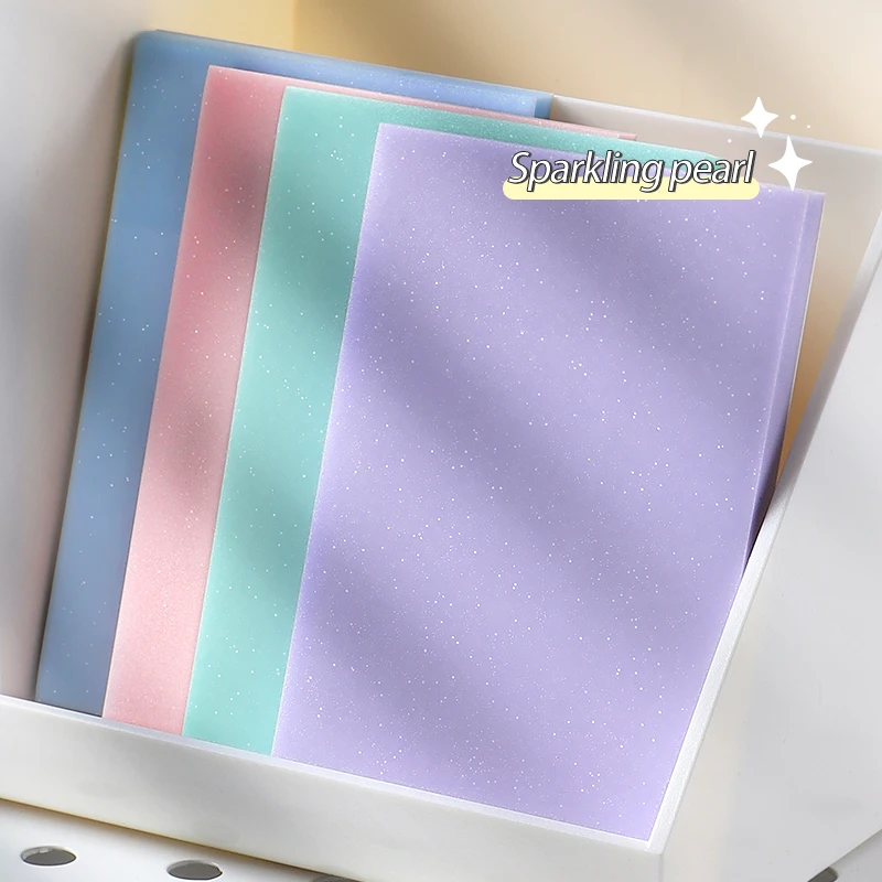 مذكرة لاصقة ملونة شفافة ، 4 ألوان ، TZ3015 ، TZ3016 ، TZ3017