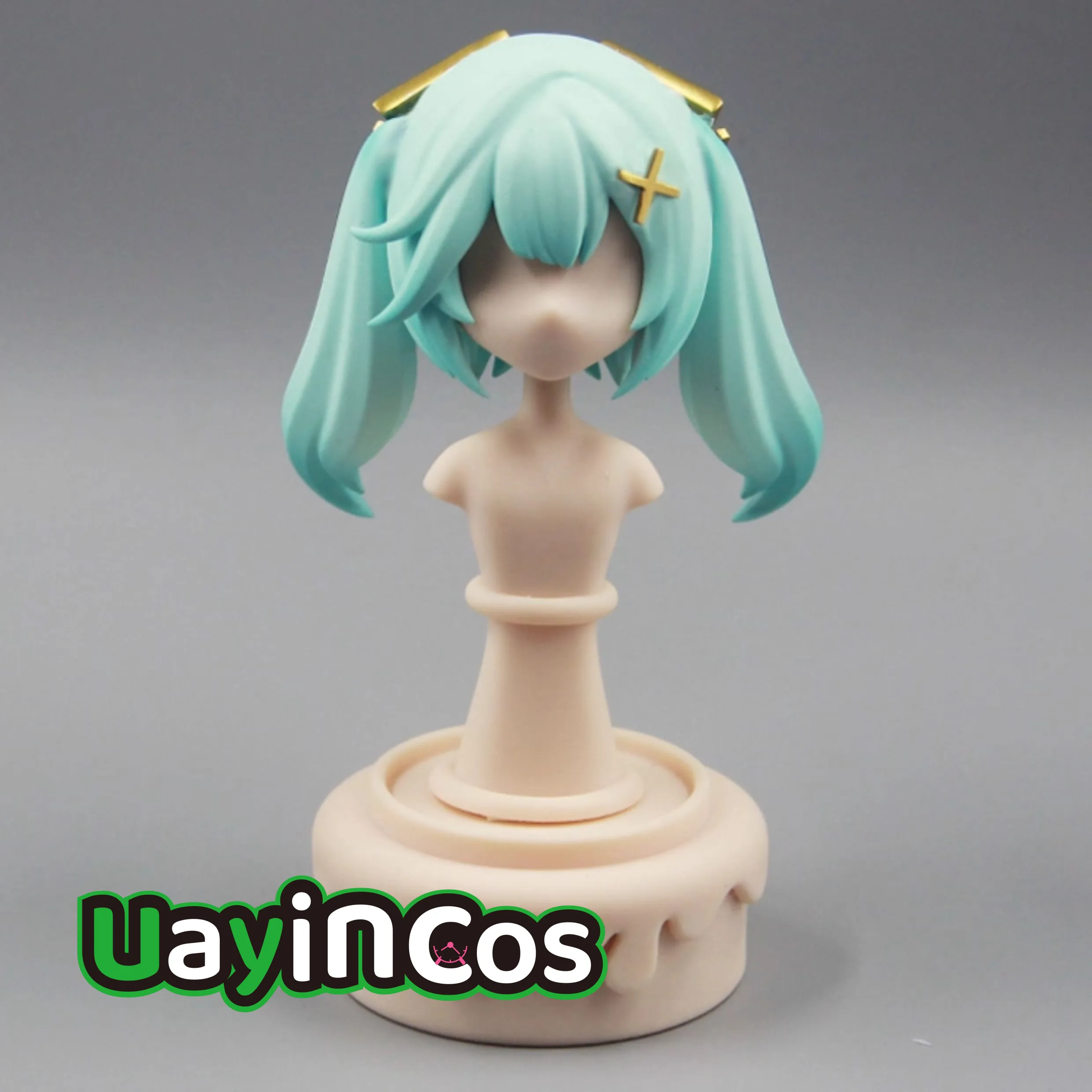 

Genshin Impact Faruzan Handmade OB11 OB22 GSC Hair Shell Detachable Hair Wig Faceplates BJD Doll Accessories Game Anime Figure K