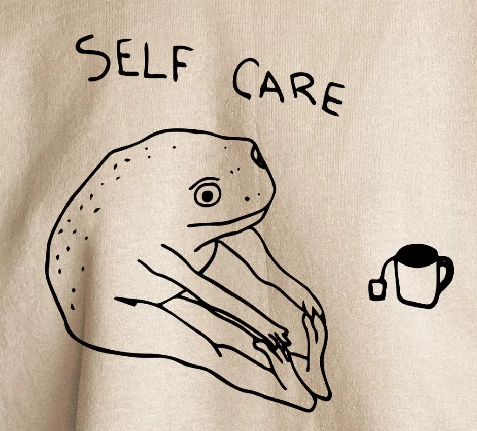 

Cottagecore Frog Self Care Shirt, Funny Frog Self Care Shirt, S-5Xl