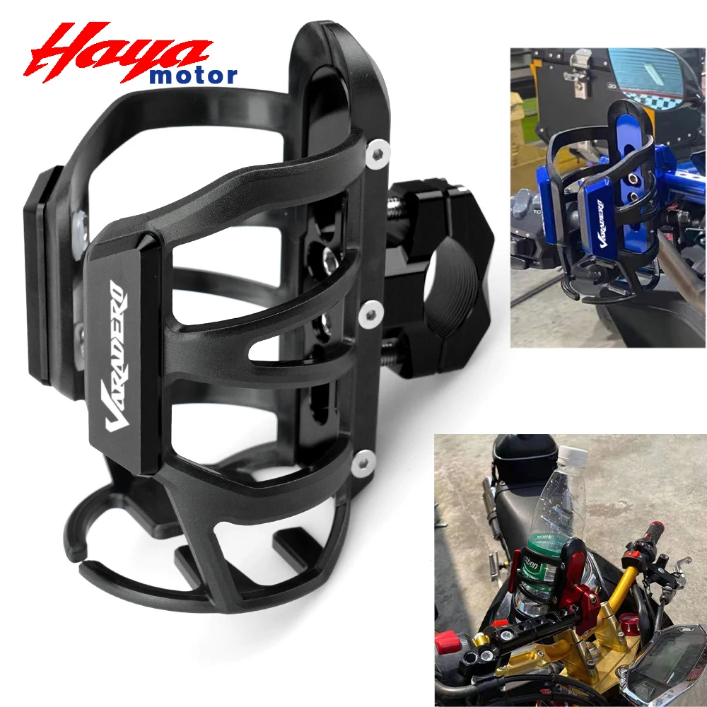 

7 Colors For HONDA Varadero XL1000 XL125 XL 1000 125 V Beverage Bottle Cage Water Drink Cup Holder Sdand Motorcycle Accessories