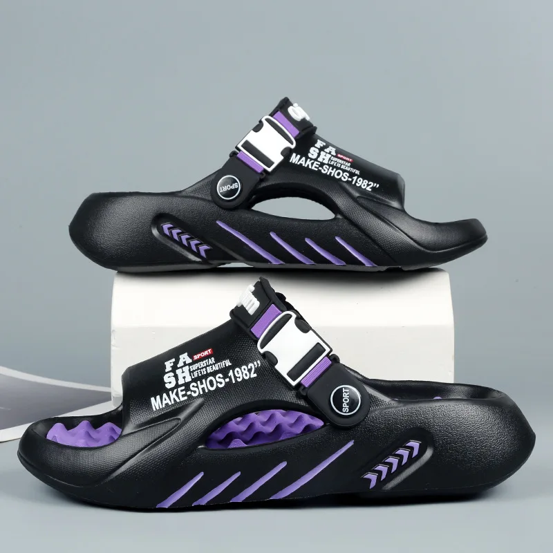 

Новинка 2023 года, мужские сандалии Lndoor, уличные мужские тапочки, мягкая нескользящая пляжная обувь, легкая износостойкая мужская обувь, большие размеры 38-47