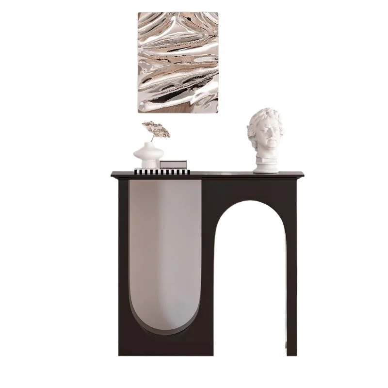

ZYF light luxury double arc against the wall living room home decoration corridor cabinet minimalist
