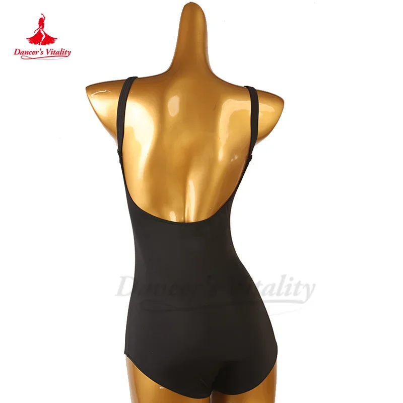 Latin Dance Body Suit for Women Customsized Sleeveless Spandex Leotard Performance Top Rumba Chacha Tango Competiton Bodysuit