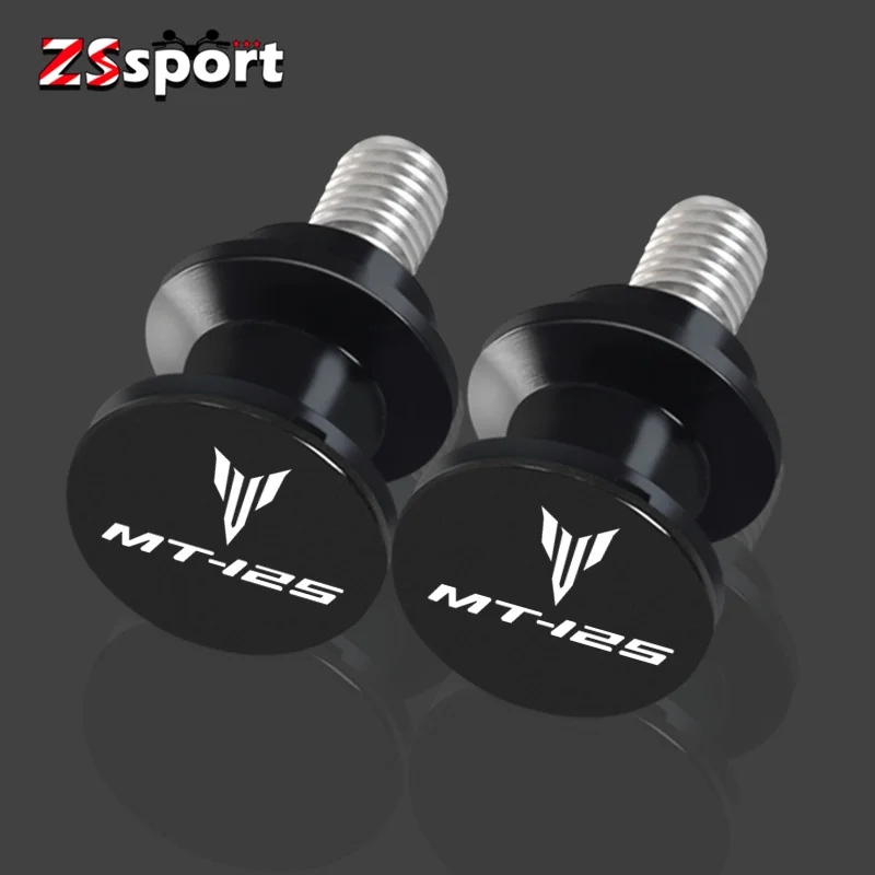 For YAMAHA MT-125 MT125 2015-2020 2021 2022 2023 Motorcycle Accessories CNC Swingarm Spools Rear Stand Screws Sliders mt 125