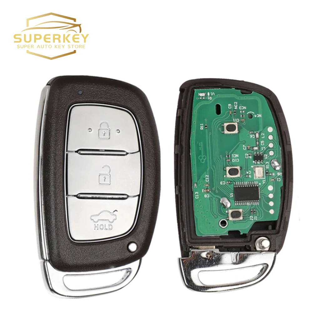 Superkey 433Mhz Id46 Pcf7953 Chip Fcc Id: FOB-4F03 P/N: 95440-2s610 3 Knop Slimme Afstandsbediening Sleutelhanger Voor Hyundai Ix35 Tucson