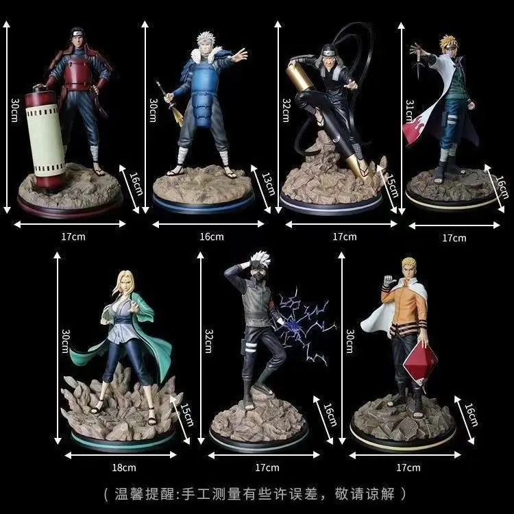 ฟิกเกอร์อนิเมะนารูโตะแบบกล่องสุ่ม ของสะสม ซาสึเกะ คาคาชิ อิทาจิ กาอาระ กล่องปริศนาสุ่มสุดเซอร์ไพรส์ รุ่นทองและรุ่นพิเศษลิมิเต็ด