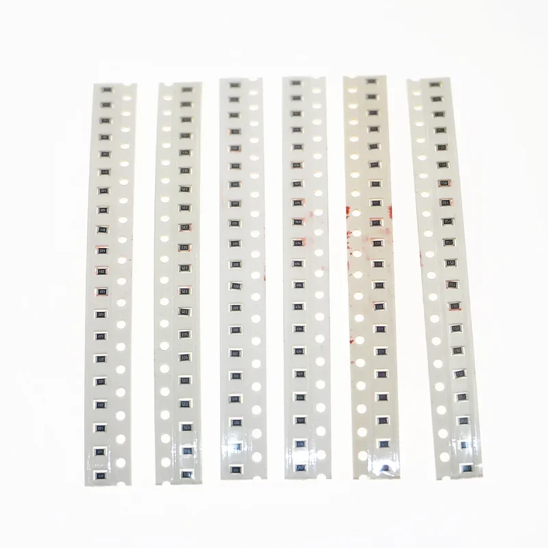 1280 قطعة 64 قيم 5% 0.125 واط 0ohm-10Mohm 0805 SMD المقاوم مجموعة متنوعة