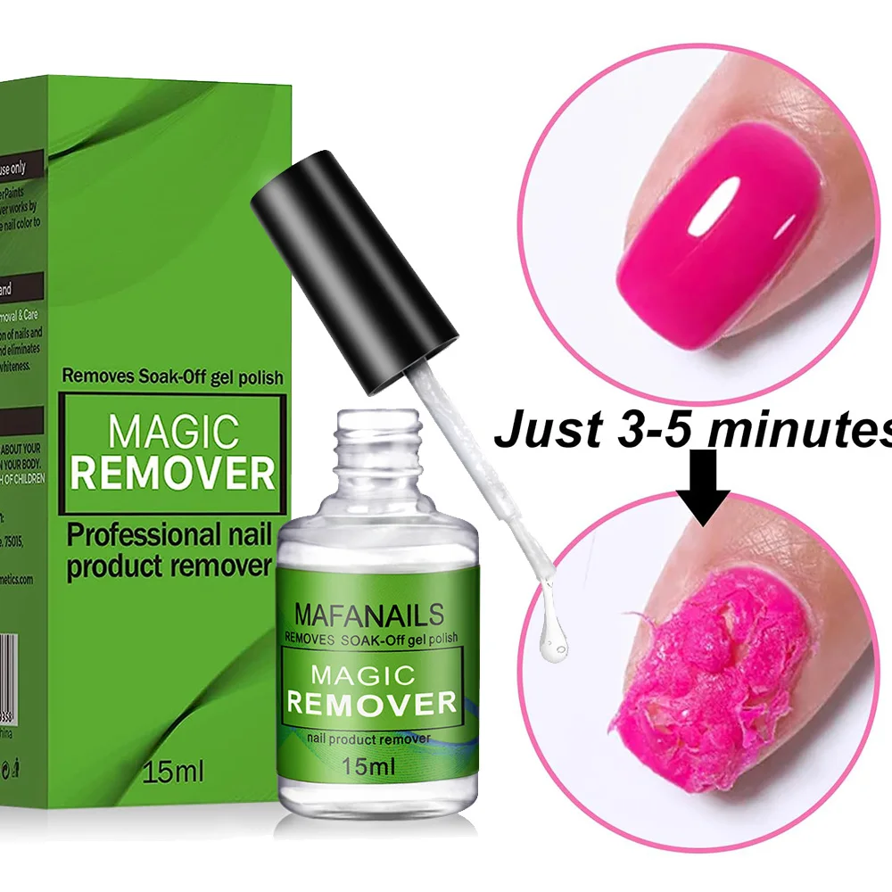 15ml Magic Gel Nail Polish Remover Bursting Soak-Off Quick 3 Minutes Easily Professional Remove Gel Polish Remove Salon