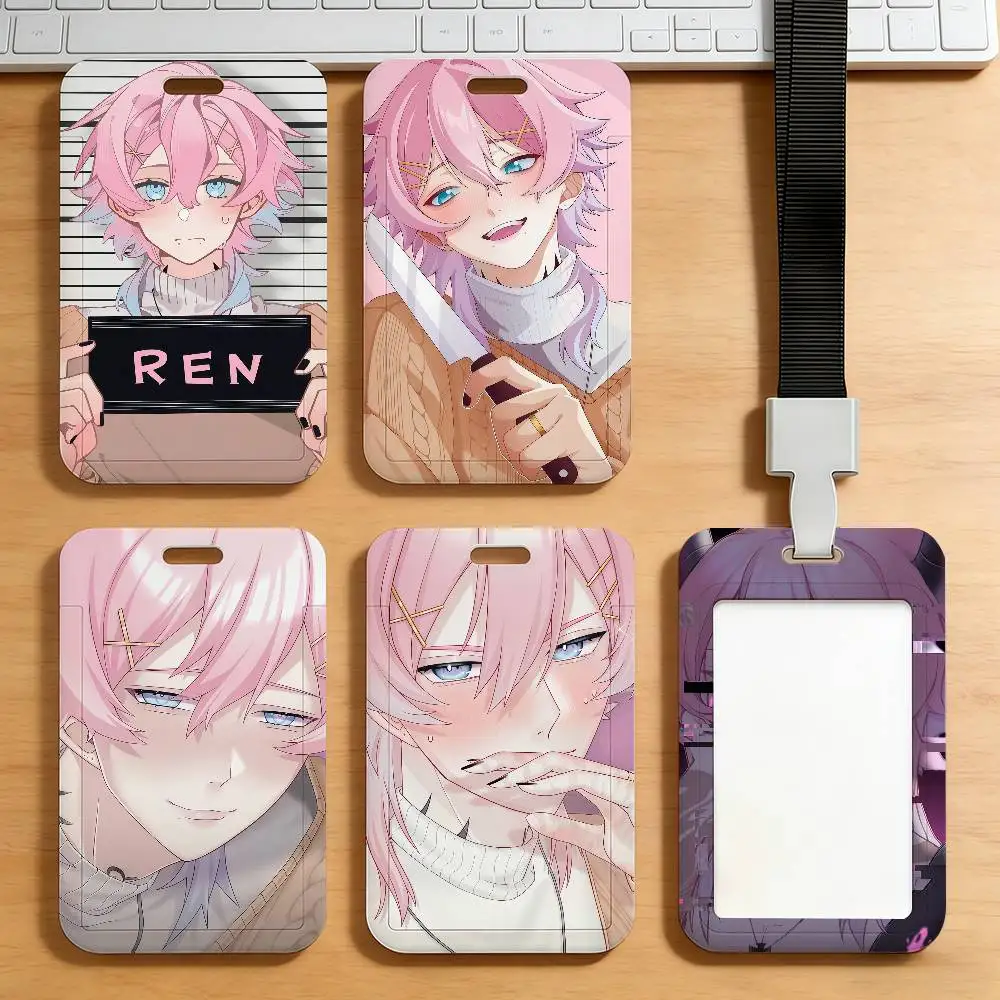 

Game 14 Days W-with You Ren Card Holder Work Permit Access Bus Subway Cards Protective Sleeve