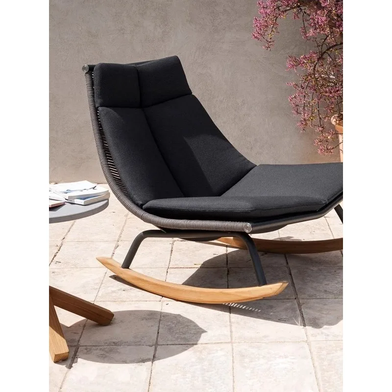 

Combination Garden Garden Outdoor Lounger Adult Nordic Rattan Lazy Sofa
