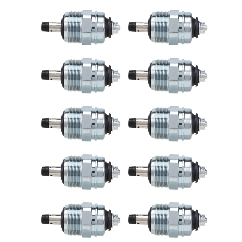 10X 12V Fuel Pump Solenoid Fuel Cut-Off Stop Solenoid For-Isuzu Toyota. Engine 096030-0070 096010-0690 096030-0160