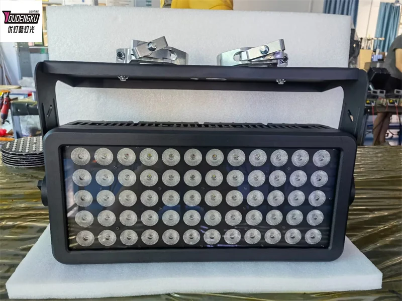 

DMX led wall washers light 60*20W RGBW 4IN1 Outdoor IP65 Waterproof Outdoor city color led light