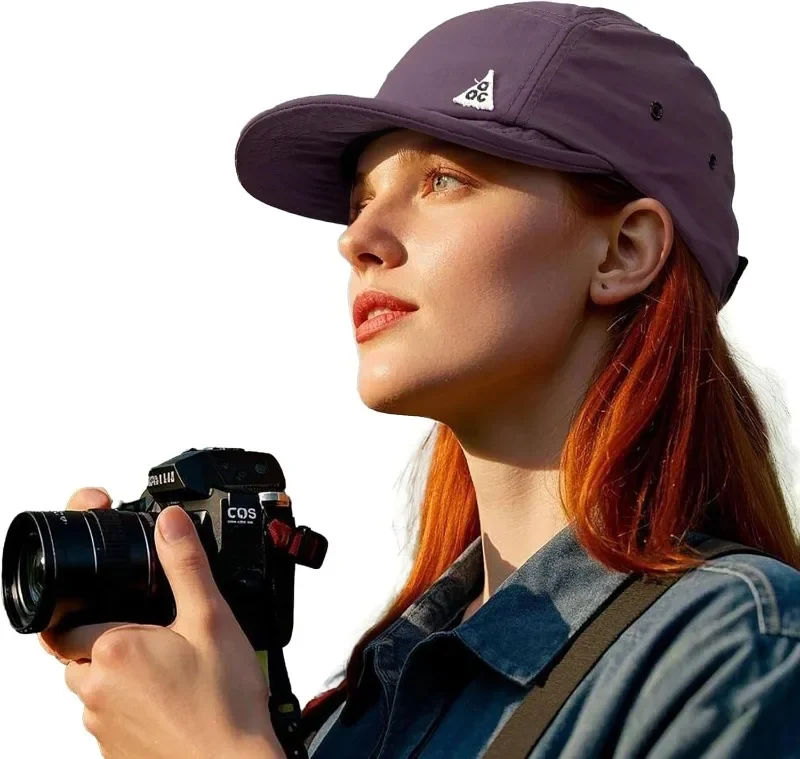 Sommer Trucker Cap 5-Panel-Baseballkappen Männer Frauen Kurze Krempe Papa Hüte Flat Bill Casual Running Cap Sonnenhut Paar Kadettenkappe – Detail 33