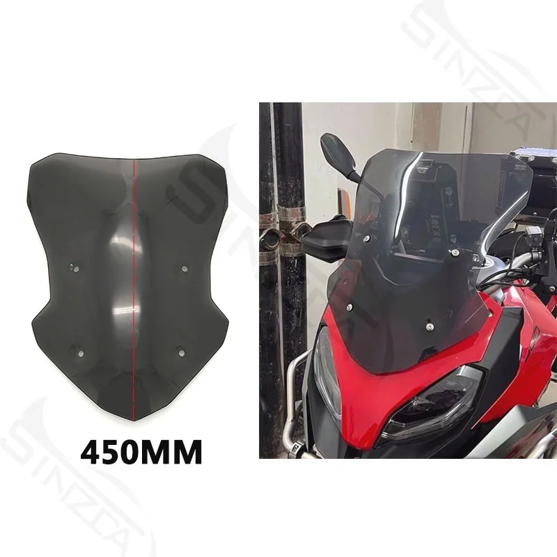Para bmw f900xr f900 xr f 900xr 2020 2021 2022 2023 2024 2025 motocicleta pára-brisas defletores de vento viser viseira cinza