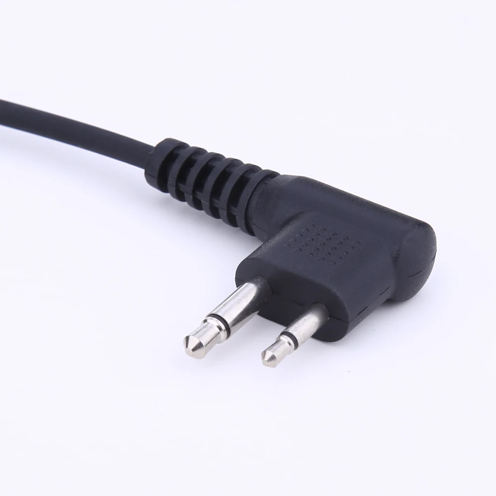 2 قطعة سماعة أذن لاسلكية متعددة الوظائف 2-Pin سماعة أذن سماعة ملحقات الخصوصية لراديو موتورولا CB