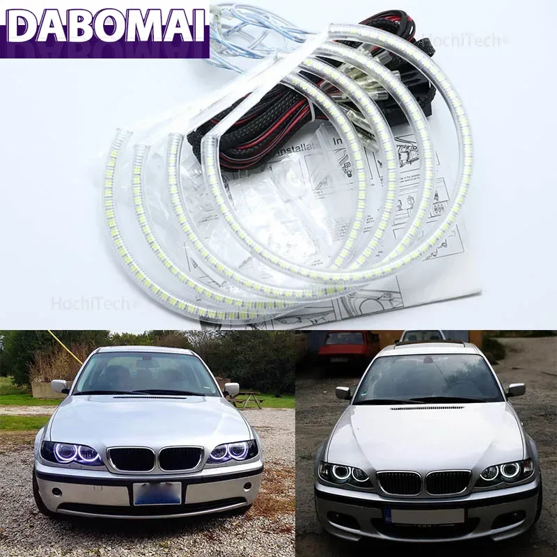 

Ring for BMW E46 Sedan Touring with PROJECTORS 1998-2005 Excellent Ultra Bright Illumination Smd Led Angel Eyes Kit