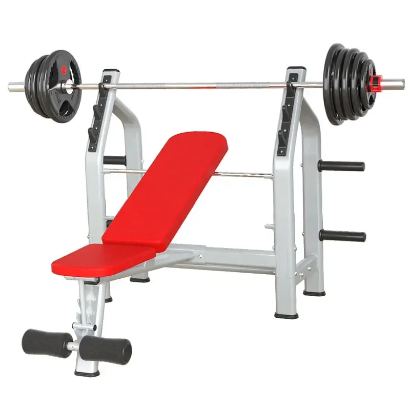 Weightlifting bed, bench, barbell, fitness equipment