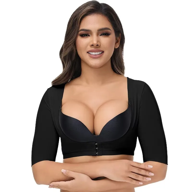 

Women's Slimming Bustier Push-Up Bra Thin Lightweight Seamless Tank Top Shapewear Upper Arm & Back Shaper Anti-Hunchback Corset
