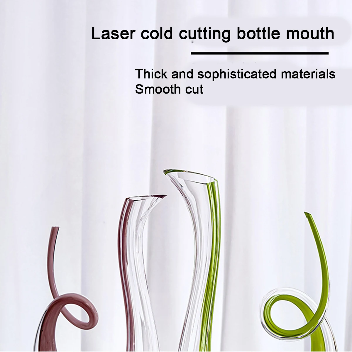 (Can Engrave Logo) 1180ML Crystal Glass Quick Decanter, Colorful Large Capacity Wine Dispenser, Red Wine Set