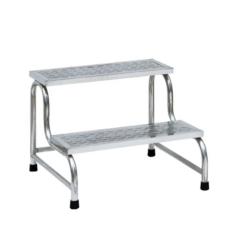 Stainless steel hospital step stool footstool: Stainless steel hospital step stool