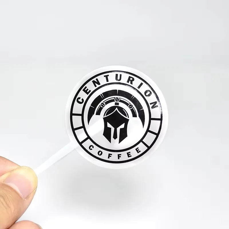 ملصقات ملصقات مستديرة ملونة | طباعة الشعار المخصص | ملصقات تغليف لفة الورق #1