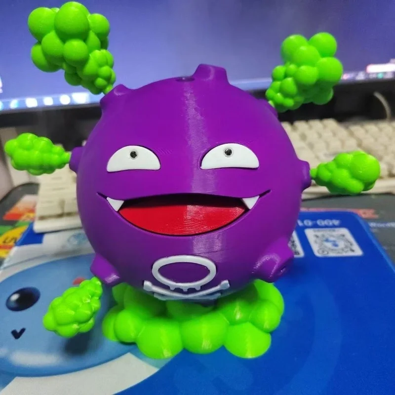 Gastly Humidifier Koffing Anime Pokemon Air Purifier Ambient Kids Toys Home Desktop Decoration Birthday Festival Cartoon Gift